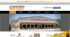 Desktop Screenshot of centwest.com.au